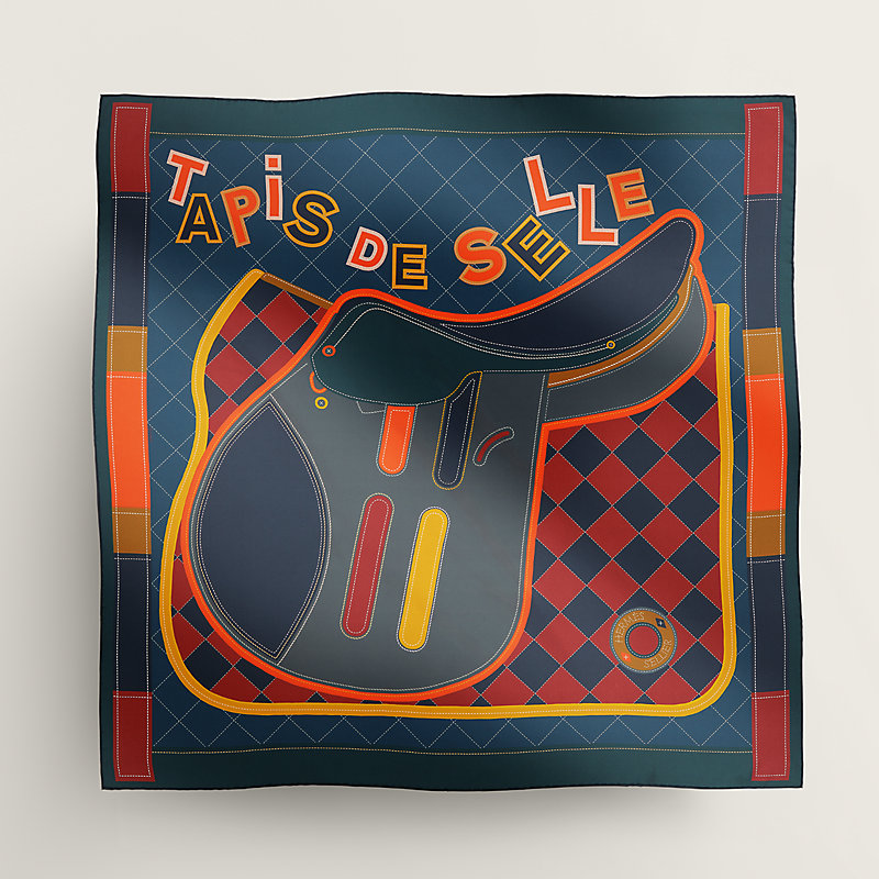 Tapis de Selle double face scarf 90 | Hermès USA